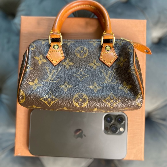 Louis Vuitton Speedy Mini Sac HL made in France 2000 - Picture 13 of 16